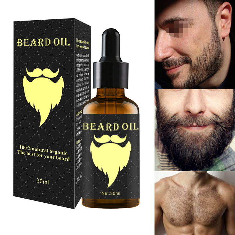 Men'S Grooming And Skin Care - 100% 天然加速顔の毛の成長ひげエッセンシャルオイル髪とひげの成長オイル男性ひげグルーミング製品スキンケア