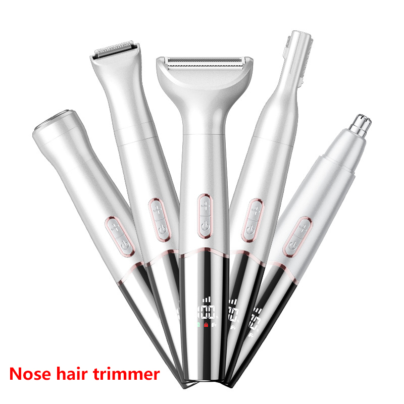 Grooming Men'S Eyebrows - オリジナルオールインワン充電式鼻耳毛トリマー男性用グルーミングキット電気眉毛ひげトリマー鼻と耳トリマー