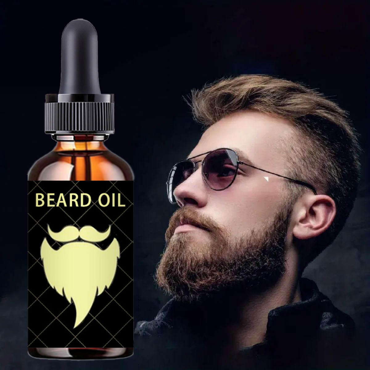 Men'S Grooming And Skin Care - 100% 天然加速顔の毛の成長ひげエッセンシャルオイル髪とひげの成長オイル男性ひげグルーミング製品スキンケア