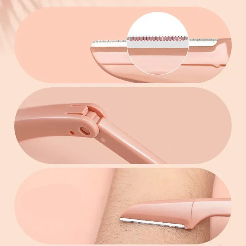 折りたたみ式眉毛カミソリ、安全な傷つきにくい刃、プロのサロン - Grooming Men'S Eyebrows のレビューと価格