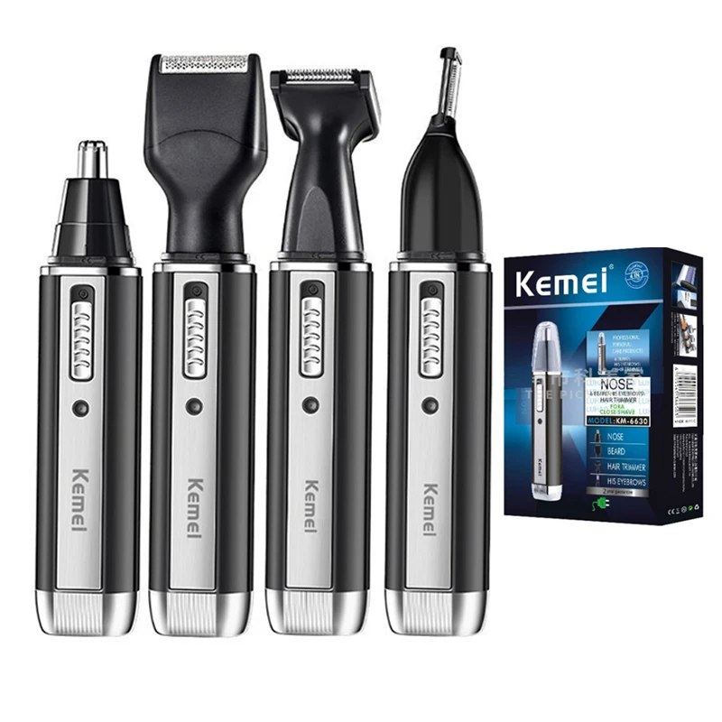 Kemei 充電式電気オールインワンヘアトリマー男性用グルー - Grooming Men'S Eyebrows のレビューと価格