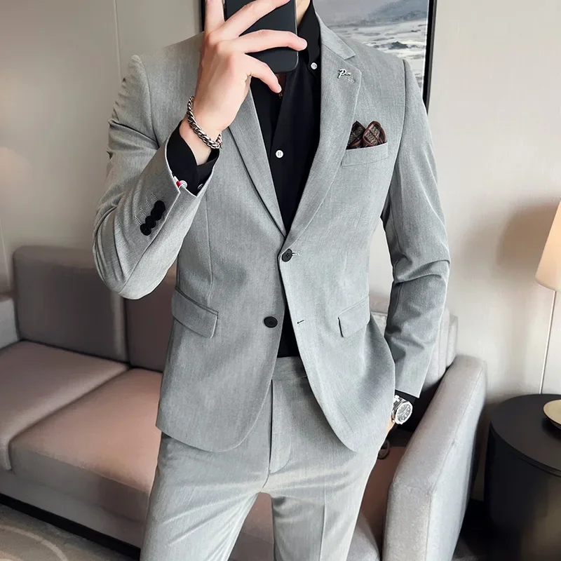 (ジャケット + パンツ) 高級ブランドブティック無地メンズ - Mens Grooming Brand のレビューと価格