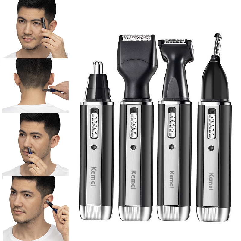 Kemei 充電式電動オールインワンヘアトリマー メンズグル - Grooming Men'S Eyebrows のレビューと価格