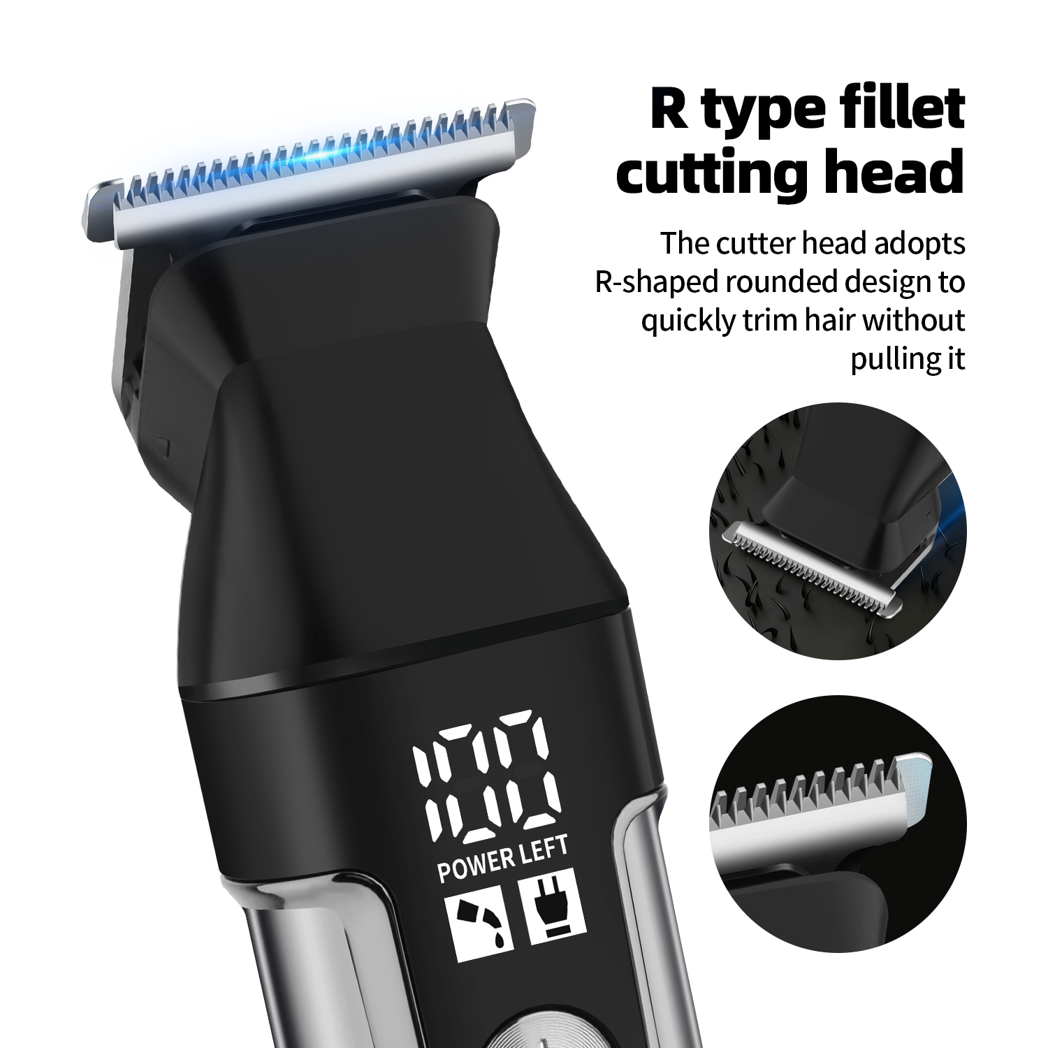 HIENAプロフェッショナル多機能バリカンセット、R型調整可 - Grooming Men'S Eyebrows のレビューと価格