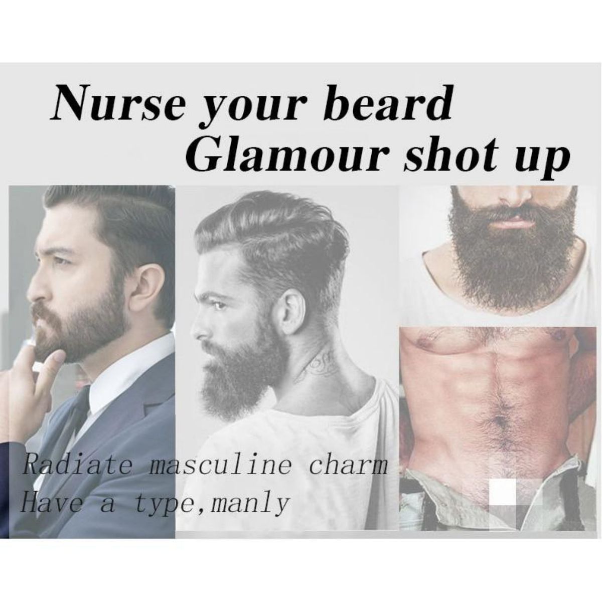 100% 天然加速顔の毛の成長ひげエッセンシャルオイル髪とひ - Men'S Grooming And Skin Care のレビューと価格