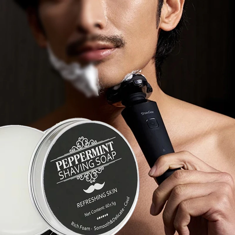 2026 クールミントペパーミントシェービングソープ 60g - Men'S Grooming And Skin Care のレビューと価格