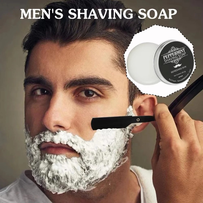 2026 クールミントペパーミントシェービングソープ 60g - Men'S Grooming And Skin Care のレビューと価格