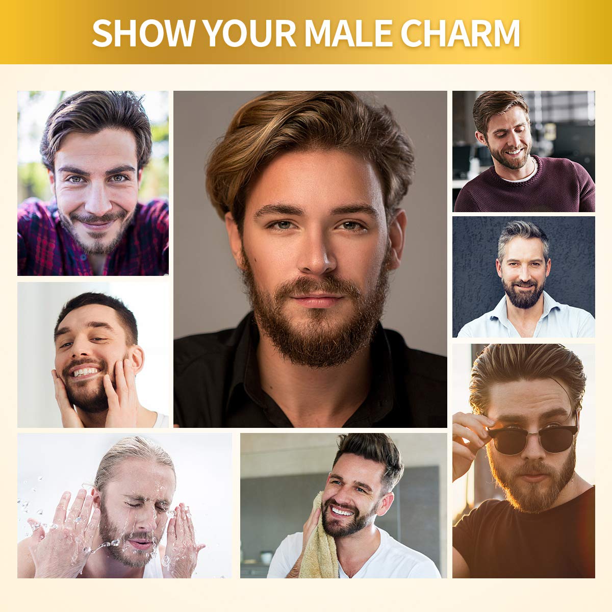 30 ミリリットルひげ成長オイル血清男性用ひげの成長とグルー - Men'S Grooming And Skin Care のレビューと価格